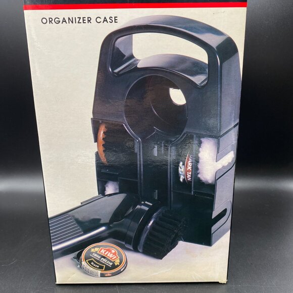 Vintage 90s Claybrooke Automatic 2 Speed Shoe Polisher w/ Organizer Case VTG - Picture 3 of 11